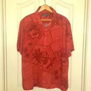 Vintage Croft and Barrow Hawaiian short sleeve. XL